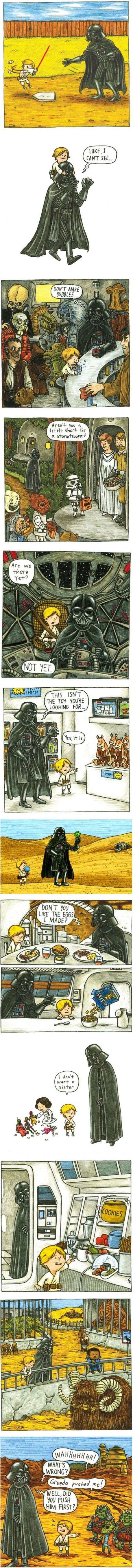 If Darth Vader were a good father.