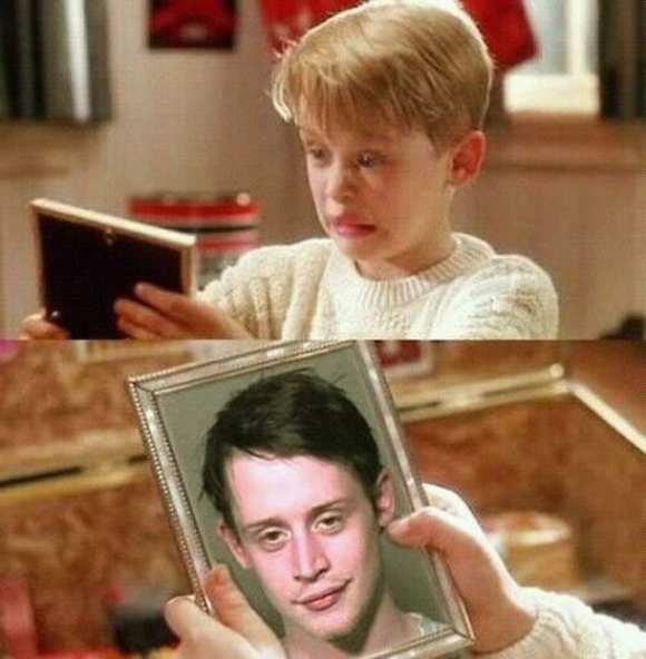 Macaulay Culkin sees his future 2087 AWESOME 117 WHAT THE WHAT 32 BORING