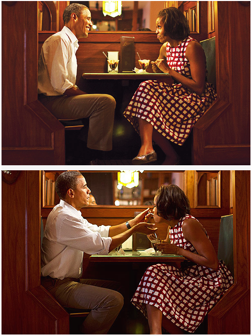 Date night with the Obama's