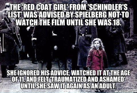 Time to watch Schindler's List again