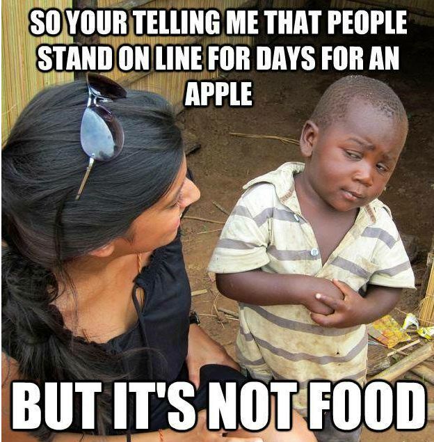3rd world kid doesn't understand Apple store.