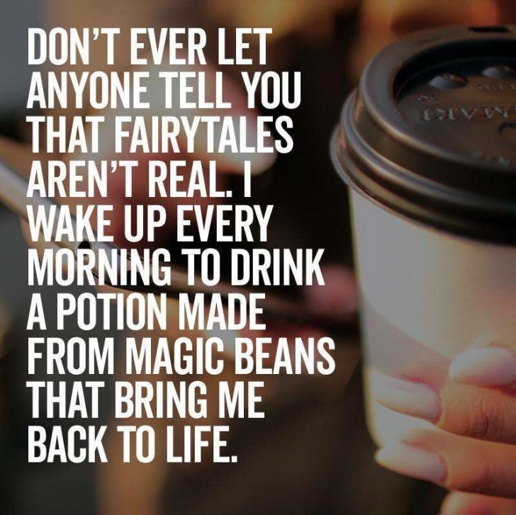 Coffee is magical