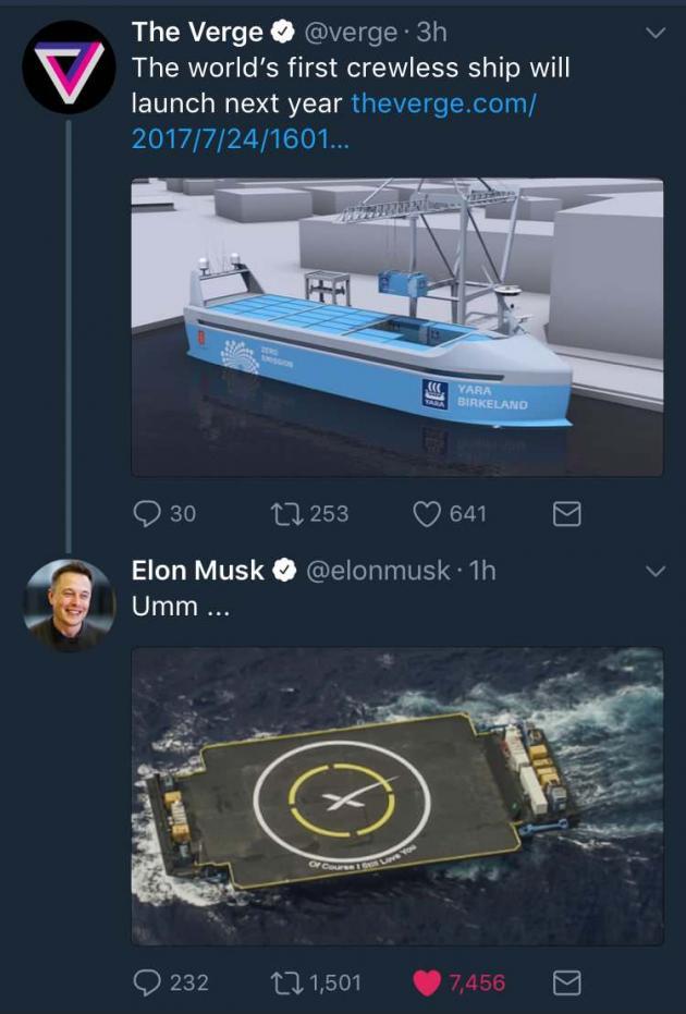 Elon Musk moves in for the kill...