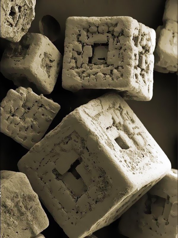 this is what salt looks like under an electron microscope